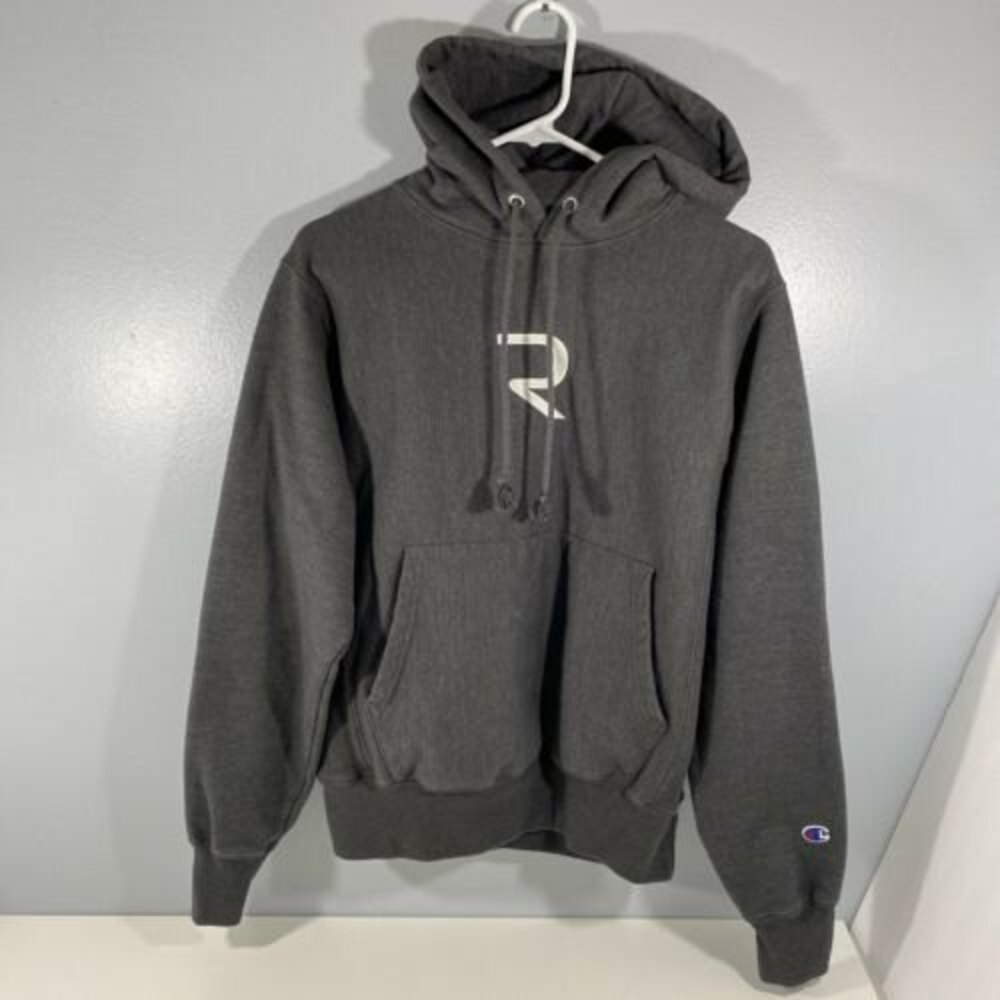 Respawn Gaming‎ Sweatshirt Mens Size S Gray Hoodie Champion Reverse Weave READ